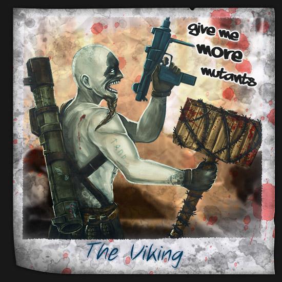 Der Wikinger im Zombie Survival Brettspiel